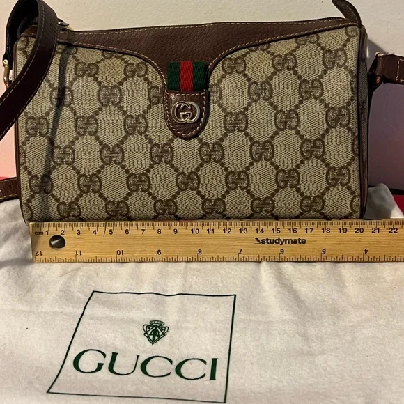 Gucci Monogram Sherry Line Sling or crossbody bag - Picture 10 of 16